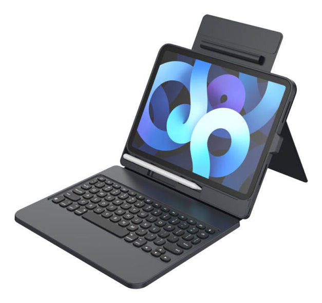 LMP Tastatur-Case für iPad 10,9" (11. Gen.) – USB-C, QWERTZ (CH) – Schwarz