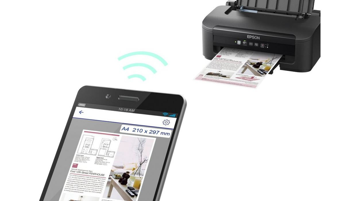 Epson WorkForce WF-2110W – A4, Farbe, LAN/WLAN/USB, 5760 × 1440 dpi