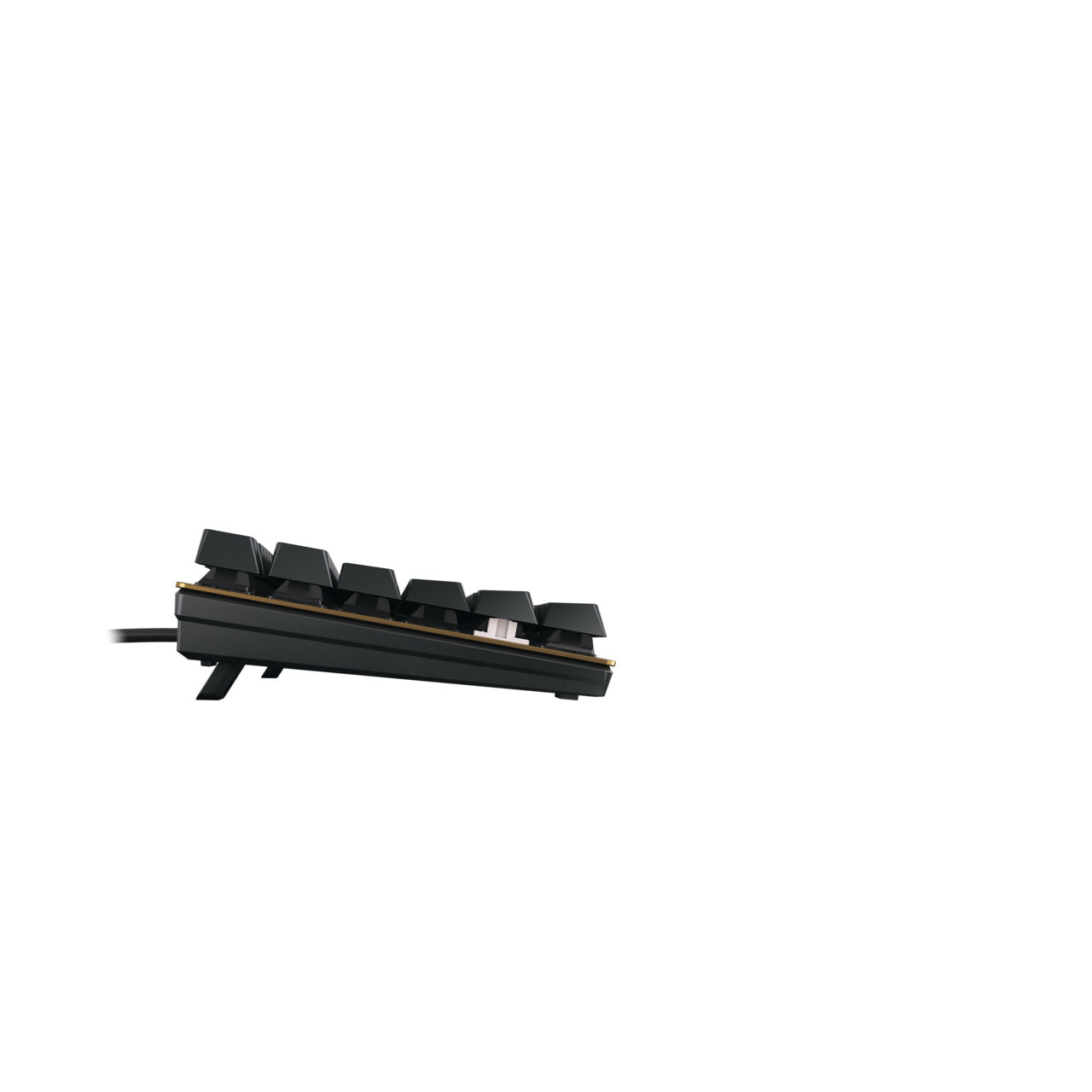 Cherry – Tastatur, kabelgebunden, US-Layout (EN), mechanisch, Schwarz/Bronze