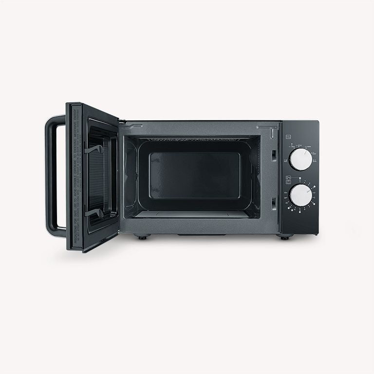 Severin Mikrowelle MW7761 – 20 l, 800 W – schwarz/edelstahl