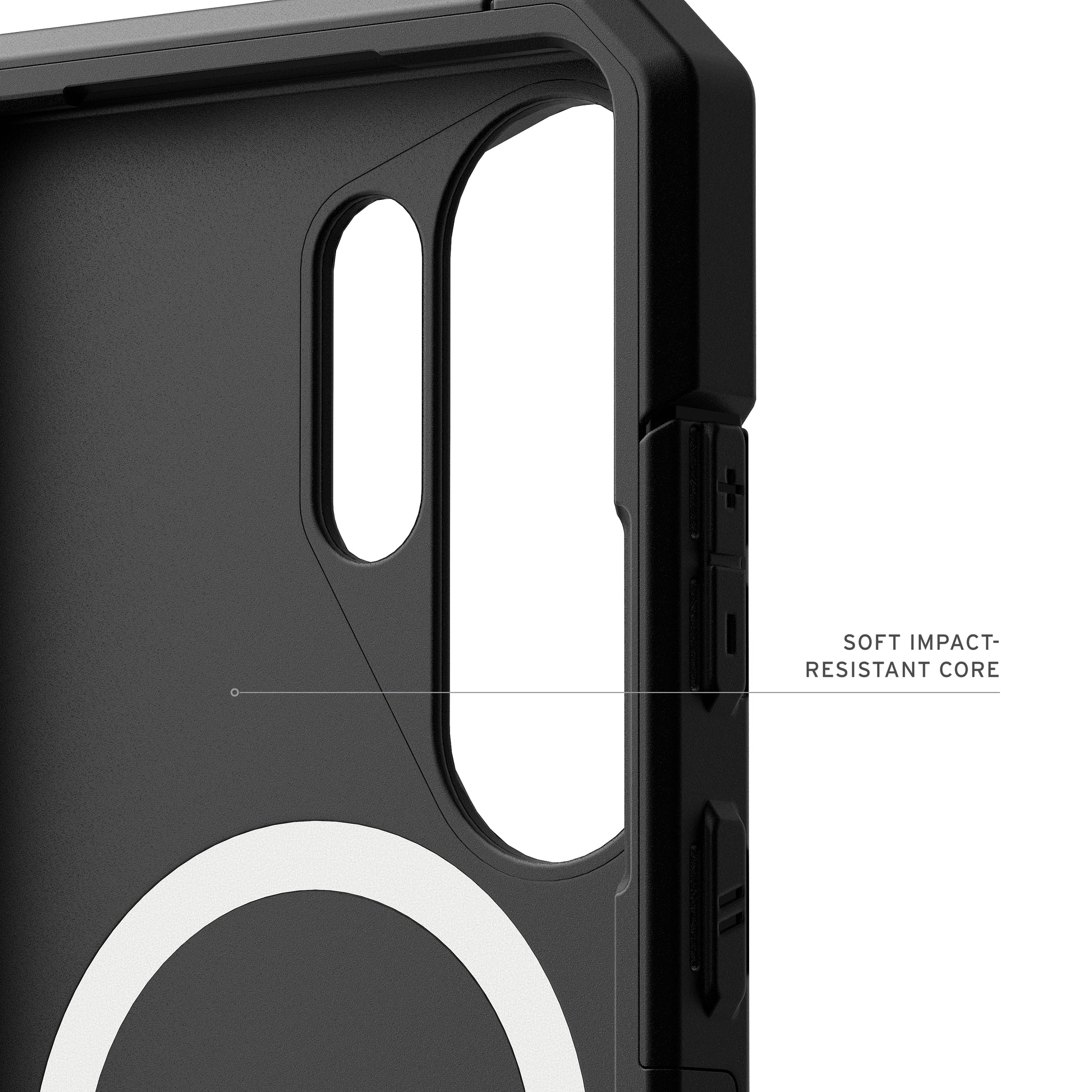 Urban Armor Gear UAG Trooper Backcover – für Samsung Galaxy S26 Ultra, MagSafe, mit Ständer, PC, Schwarz