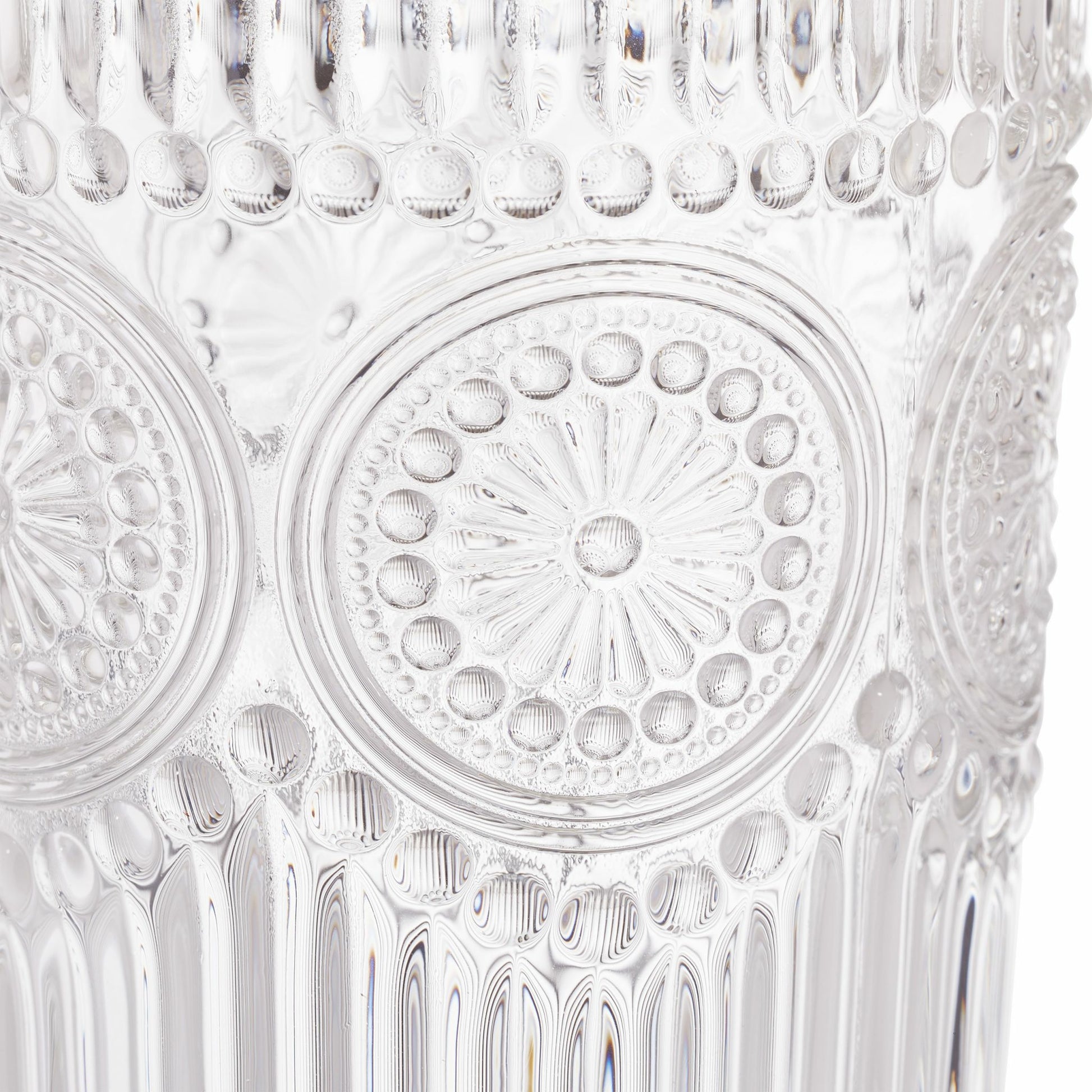 Relaxdays Trinkglas – 300 ml, Ø 8,0 cm, H 13,0 cm, Transparent