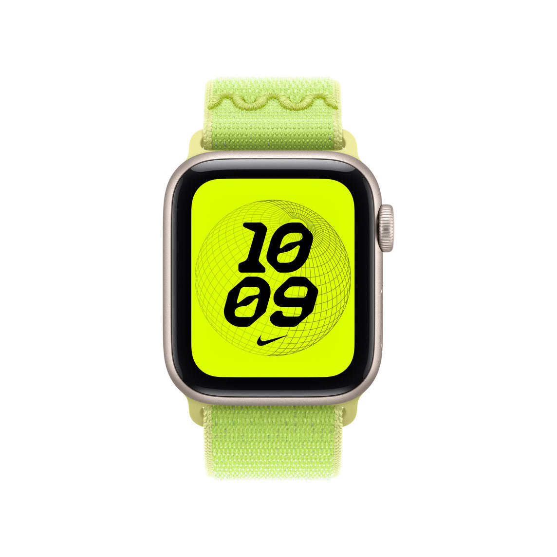 Apple Nike Sport Loop – Armband – für Apple Watch 40 mm, Volt Splash, One Size