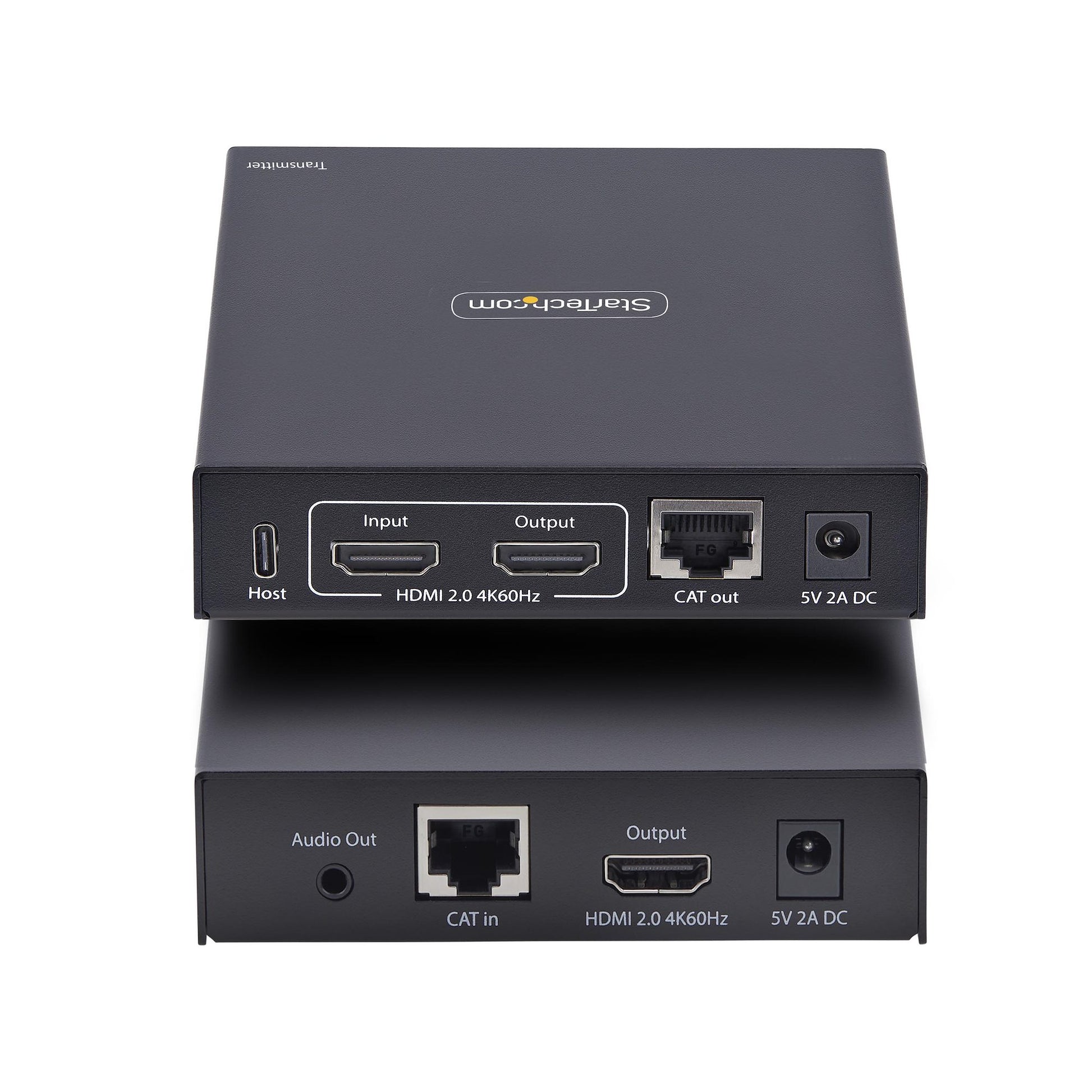 StarTech.com HDMI KVM-Extender-Set – 4K/60 Hz, USB Typ-C & USB 2.0, über Cat 6