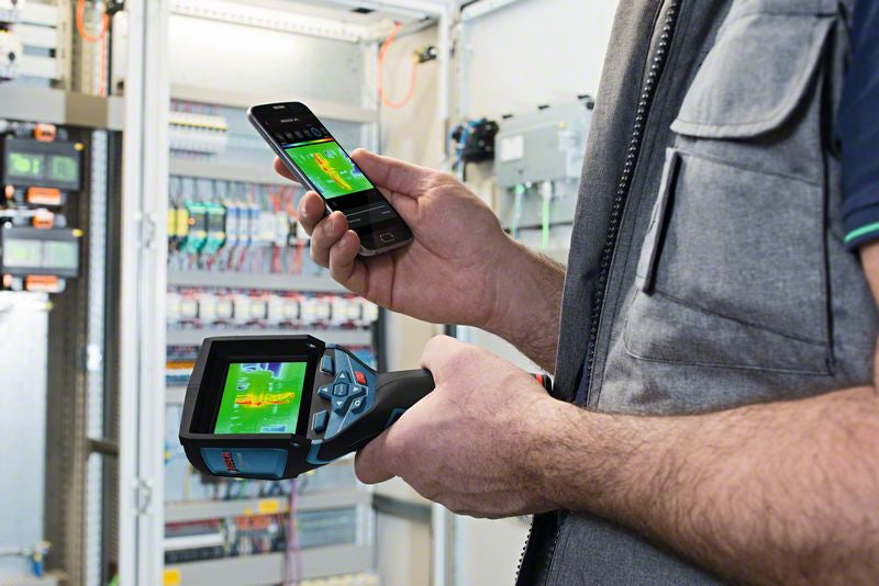 Bosch Professionelle GTC 400 C Wärmebildkamera – -10 bis +400 °C