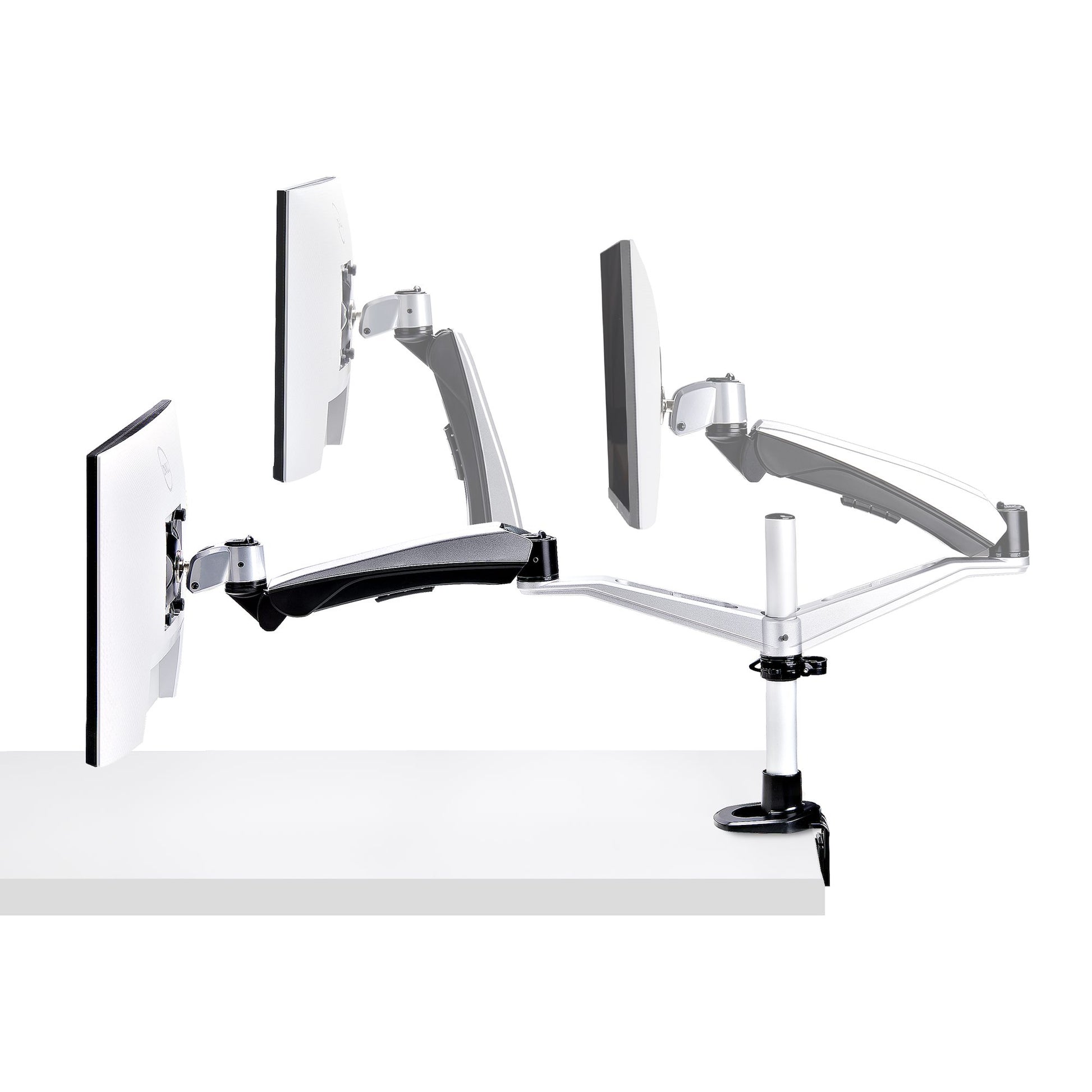StarTech.com Monitorarm Tischhalterung – Klemme/Durchführung – 1 Monitor – 17–30" – VESA 75×75/100×100 mm