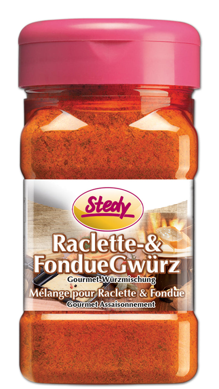 Stedy Gewürzmischung Raclette & Fondue – 160 g