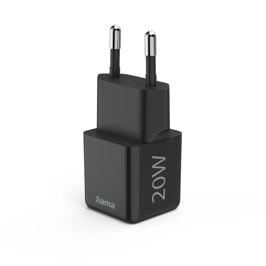 Hama 00201984 USB-Ladegerät 20 W – USB-C×1 – PD 3.0, QC 3.0 – Schwarz