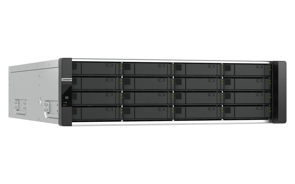 QNAP ES1686dc-R2 ES1686dc-R2-2142IT-96G NAS – SAS, 16 Einschübe, 3U-Rack