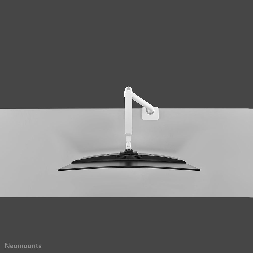 Neomounts Ds70S-950Wh1 – Monitorarm, Tischklemme/Durchführung, bis 49", VESA 75 × 75/100 × 100 mm, 18 kg