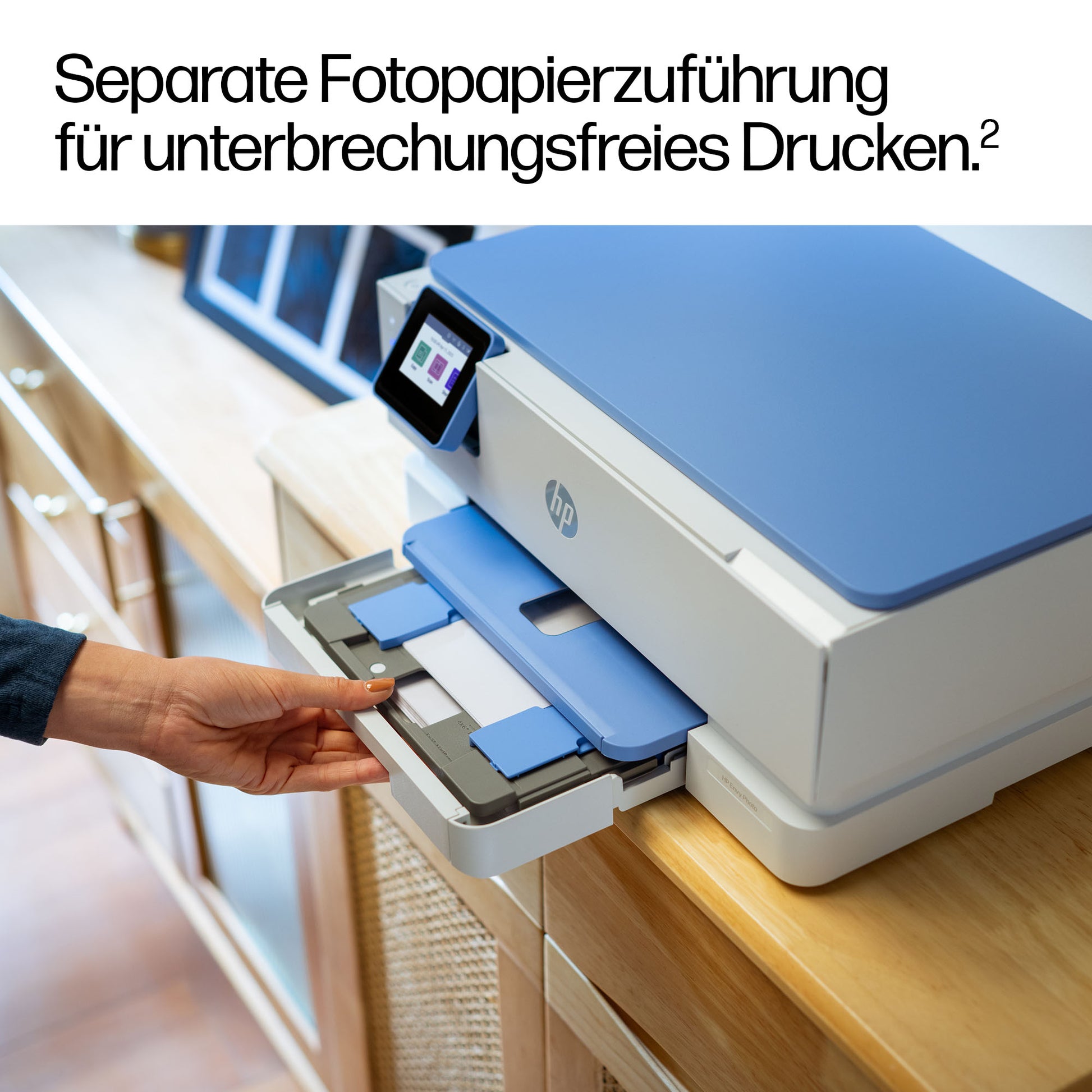 HP Envy Photo 7231 – Farbtintenstrahl-Multifunktionsdrucker, A4, 3-in-1, Duplex, ADF, WLAN, AirPrint, Mopria