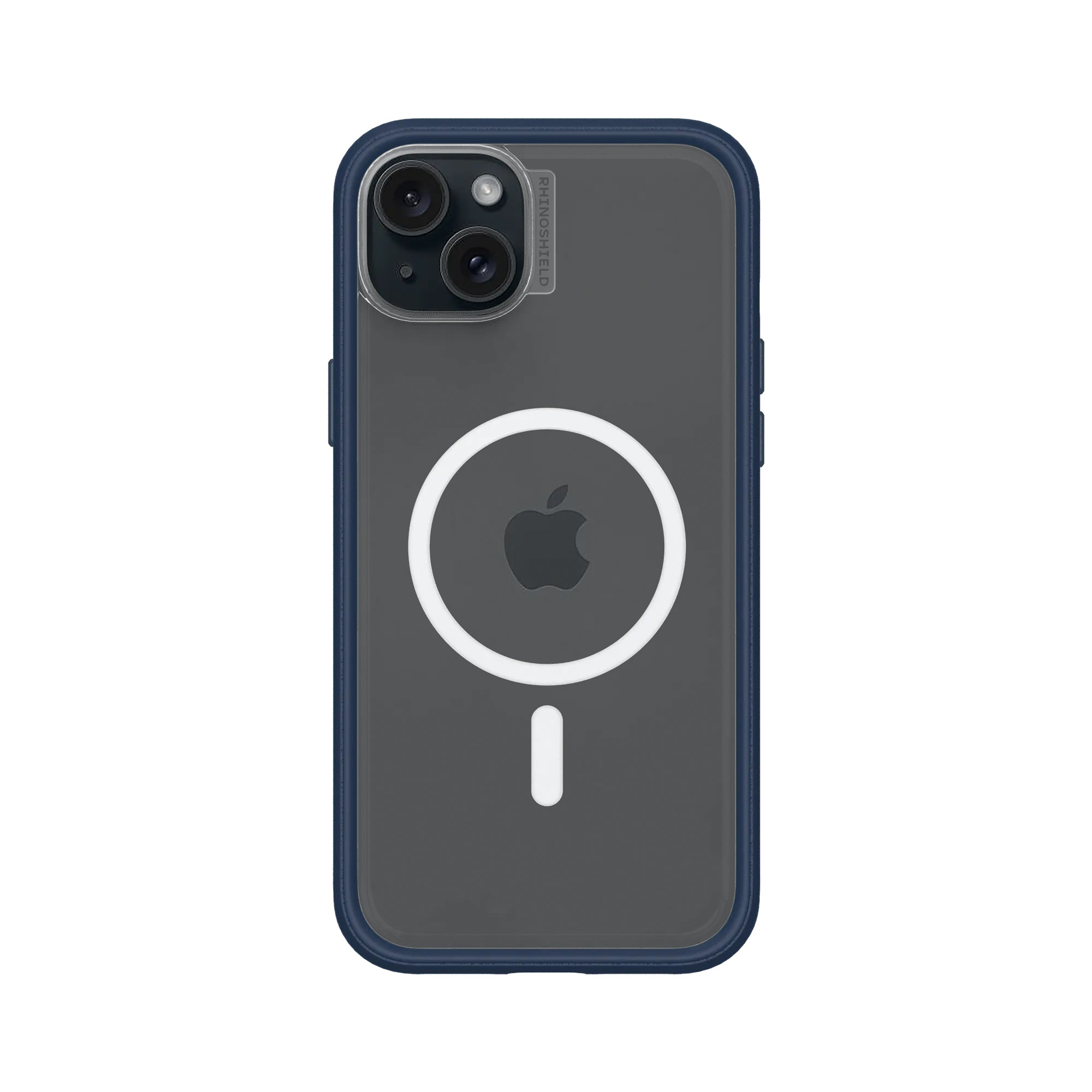 RhinoShield Backcover – für Apple iPhone 15 Plus – marineblau – MagSafe-kompatibel