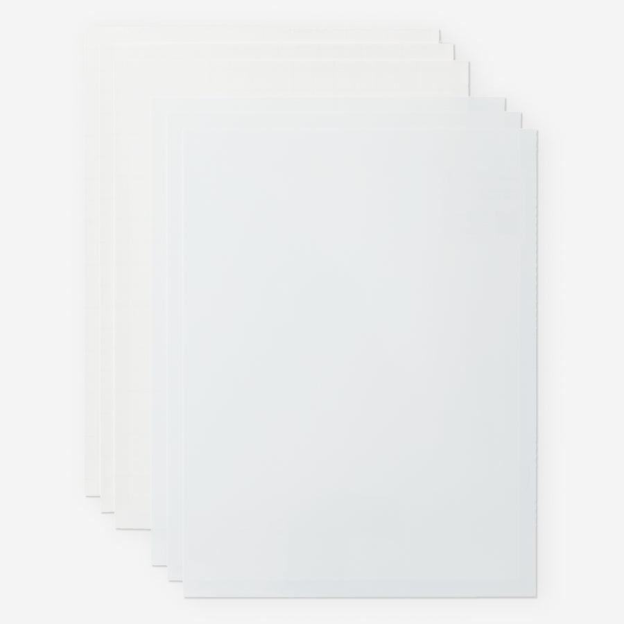 Cricut Stickerkarton Smart Paper – für Cricut Maker, Explore 3 und Joy Xtra – A4 – weiss – 6 Stk.