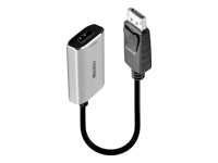Lindy DisplayPort auf HDMI Adapter, DP 1.4, 8K, aktiv
