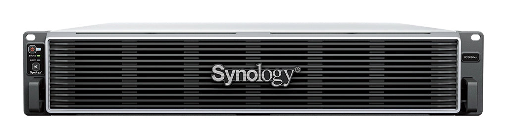 Synology RS3626xs – 12-Bay Rack 2U NAS – Intel Xeon D-1726, 8 GB RAM, 10GbE, DSM, redundantes Netzteil