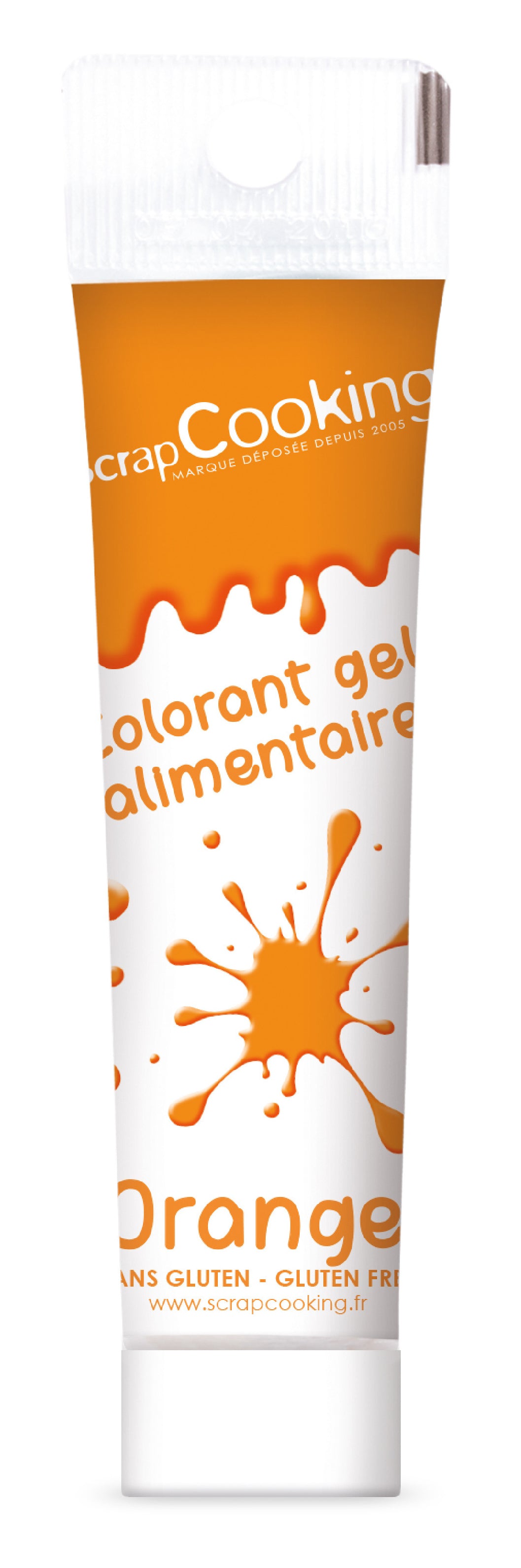 ScrapCooking Lebensmittelfarbe Orange Gel – 20 g