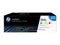 HP Toner-Multipack 304A – C/M/Y, 2800 Seiten