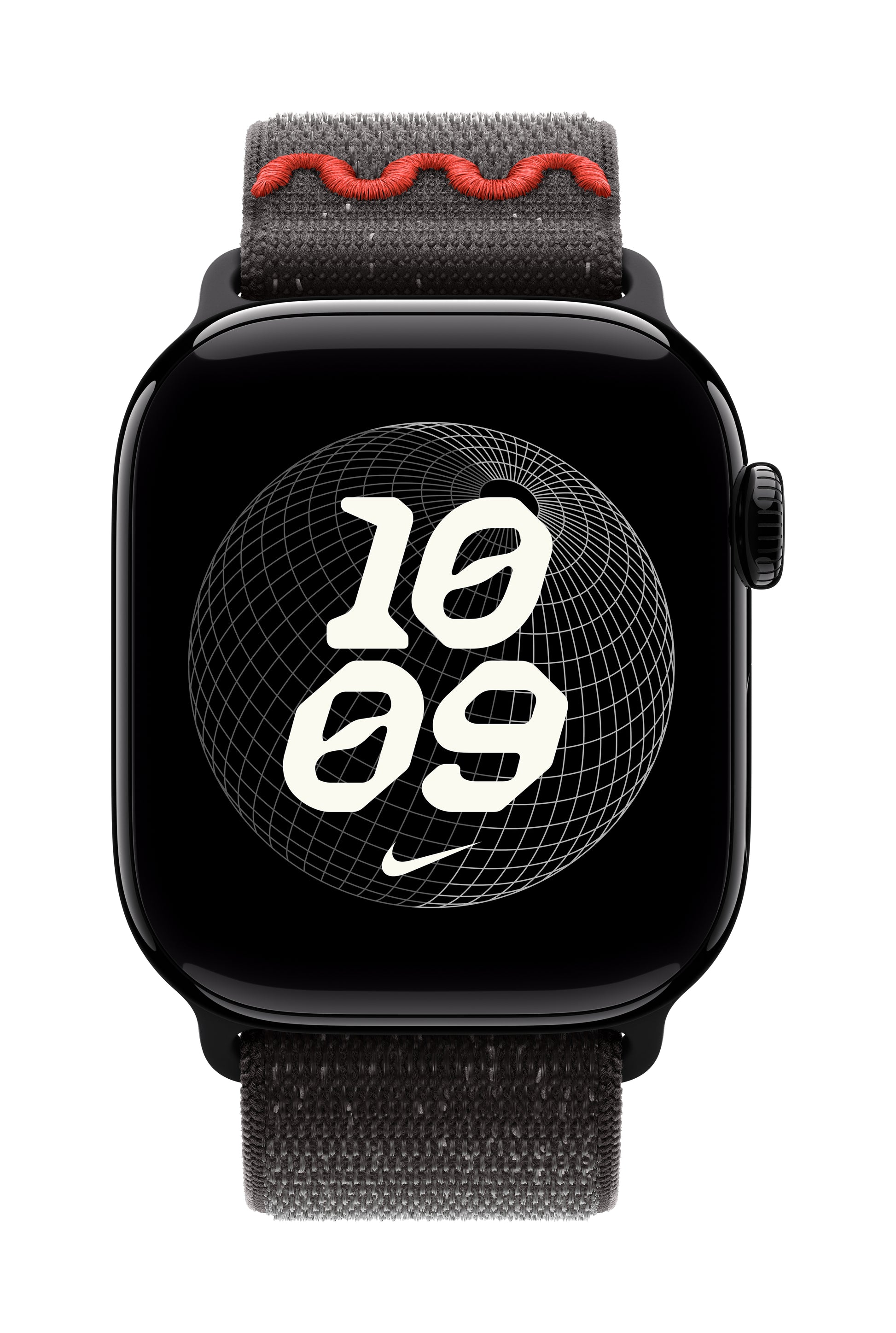 Apple Nike Sport Loop – Armband – für Apple Watch 42 mm, Schwarz, One Size