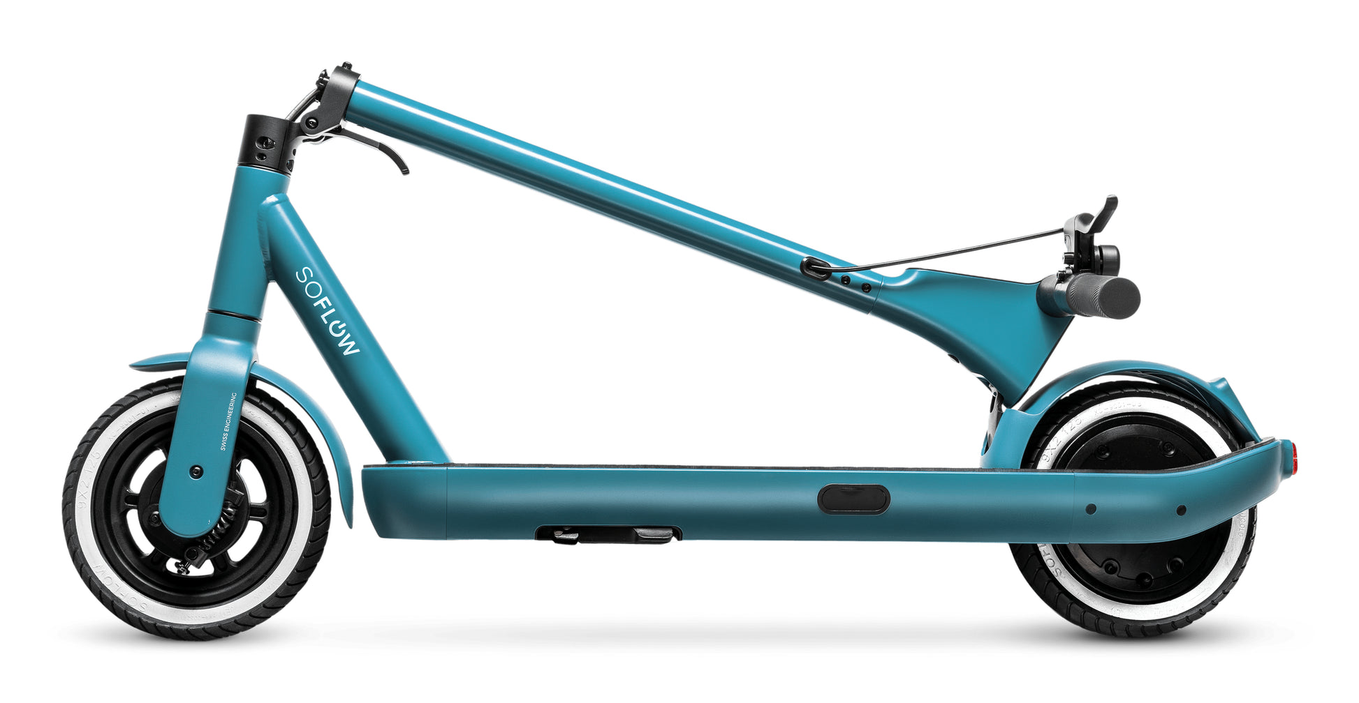 So-Flow SO ONE + – E-Scooter – 500 W, 9", 22 km/h, Reichweite bis 40 km, 374,4 Wh, grün