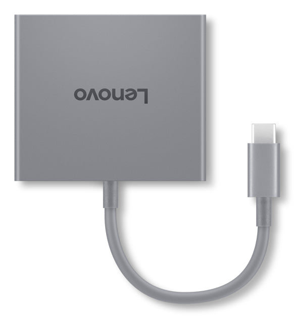 Lenovo Dockingstation – USB-C, 1× HDMI, 2× USB-A, 3,5 mm Audio, für Windows 10/11