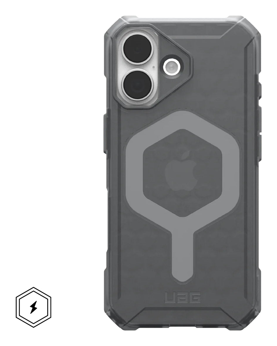 Urban Armor Gear UAG – Essential Armor MS Backcover – für Apple iPhone 17 – grau – TPU, MagSafe-kompatibel