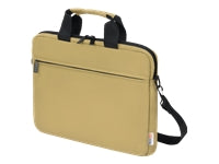 DICOTA BASE XX Notebook-Tasche bis 14,1" – mit Schultergurt – Braun