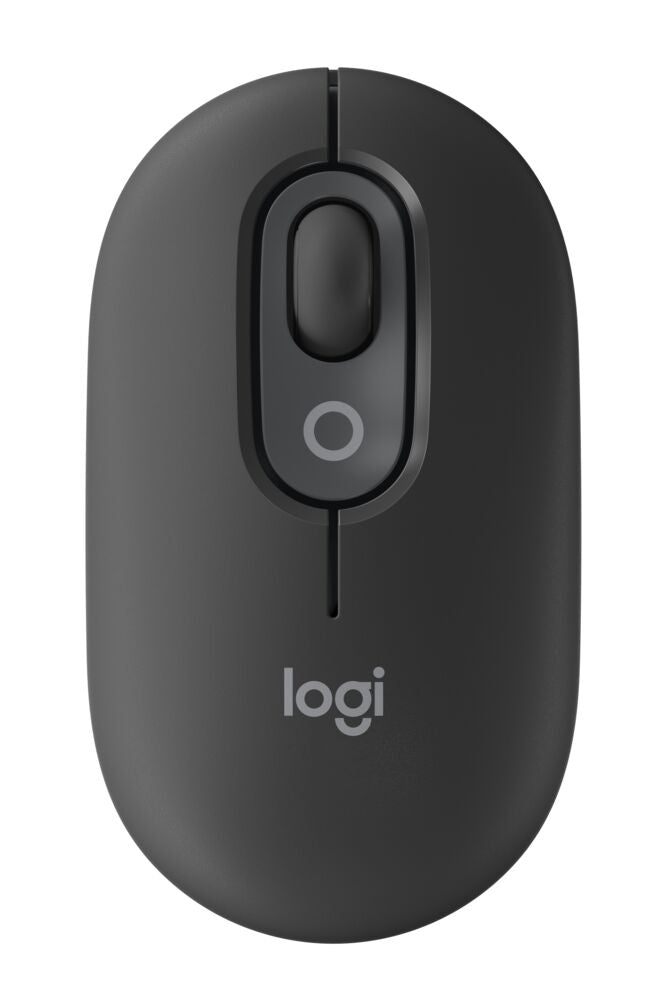Logitech POP Maus mit Emoji Maus – Graphit