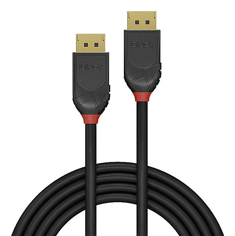 Lindy DisplayPort Kabel DP 2.1 8K 60 Hz – 0,5 m