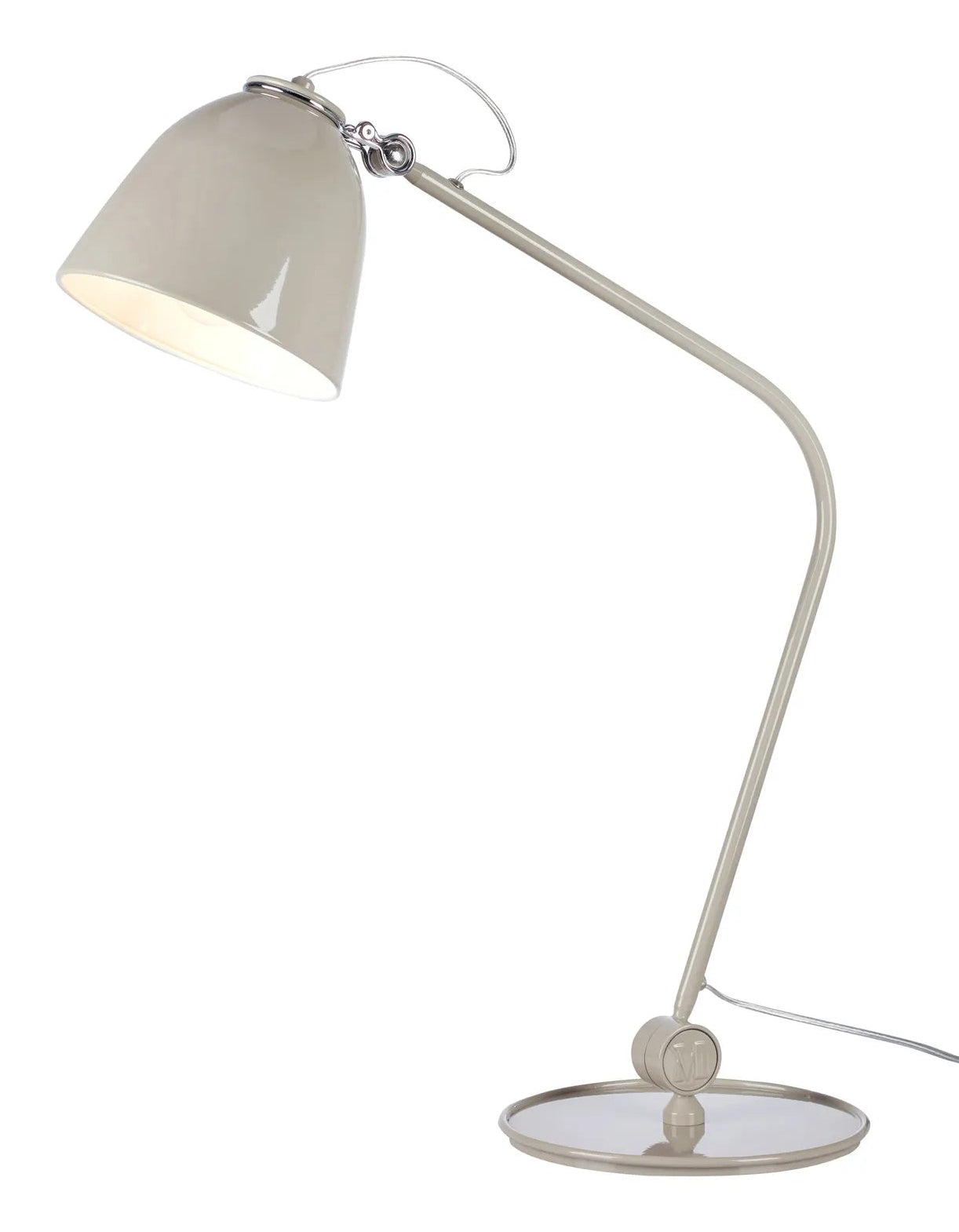 Markslöjd Tischleuchte Tilt – LED 60 W, Ein/Aus-Schalter – Grau