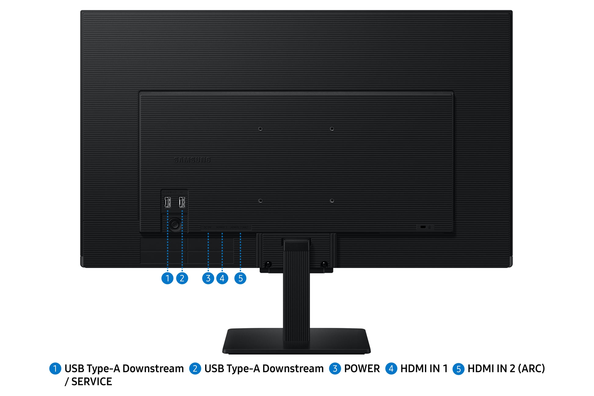 Samsung M5 M50F – Monitor, 27", 1920 × 1080 (Full HD), LCD, Schwarz