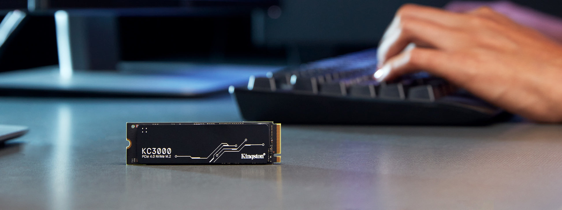 Kingston KC3000 – NVMe M.2, 4,1 TB