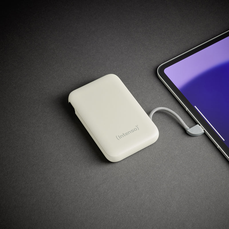 Intenso S10000 Powerbank 10'000 mAh – 20 W PD, 1× USB-C, beige