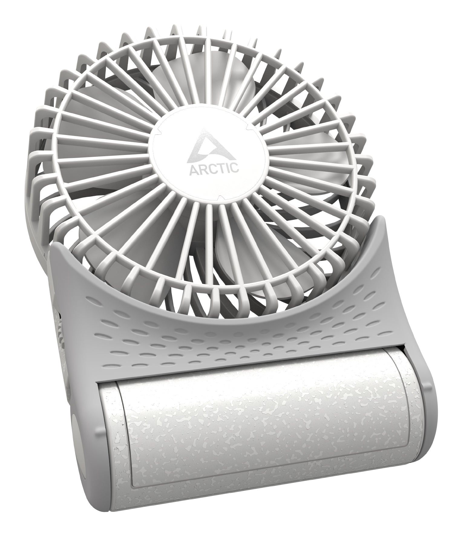 ARCTIC Handventilator Summair 2Go – 3 Stufen, 5000 mAh, 77 h, Weiss