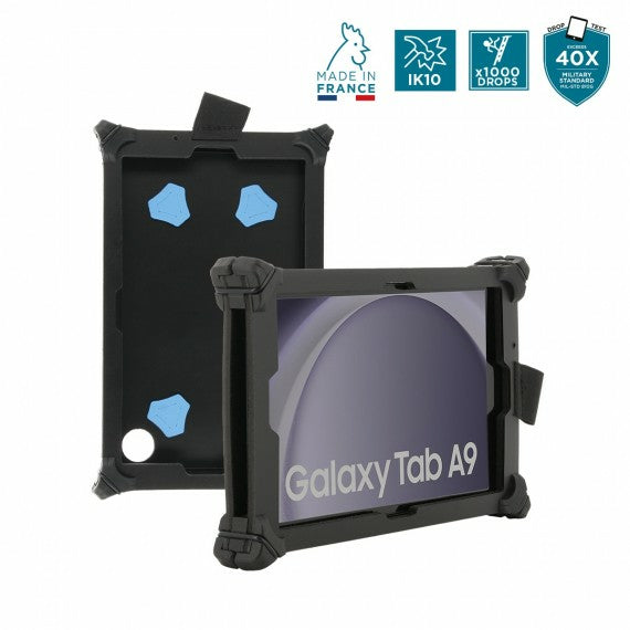 Mobilis Tablet-Hülle für Galaxy Tab A9 8,7" (SM-X110 / SM-X115) – Schwarz