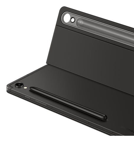 Samsung Cover Slim Keyboard – Tastatur, kabellos (Bluetooth), CH-Layout (DE-CH), schwarz – für Galaxy Tab S9