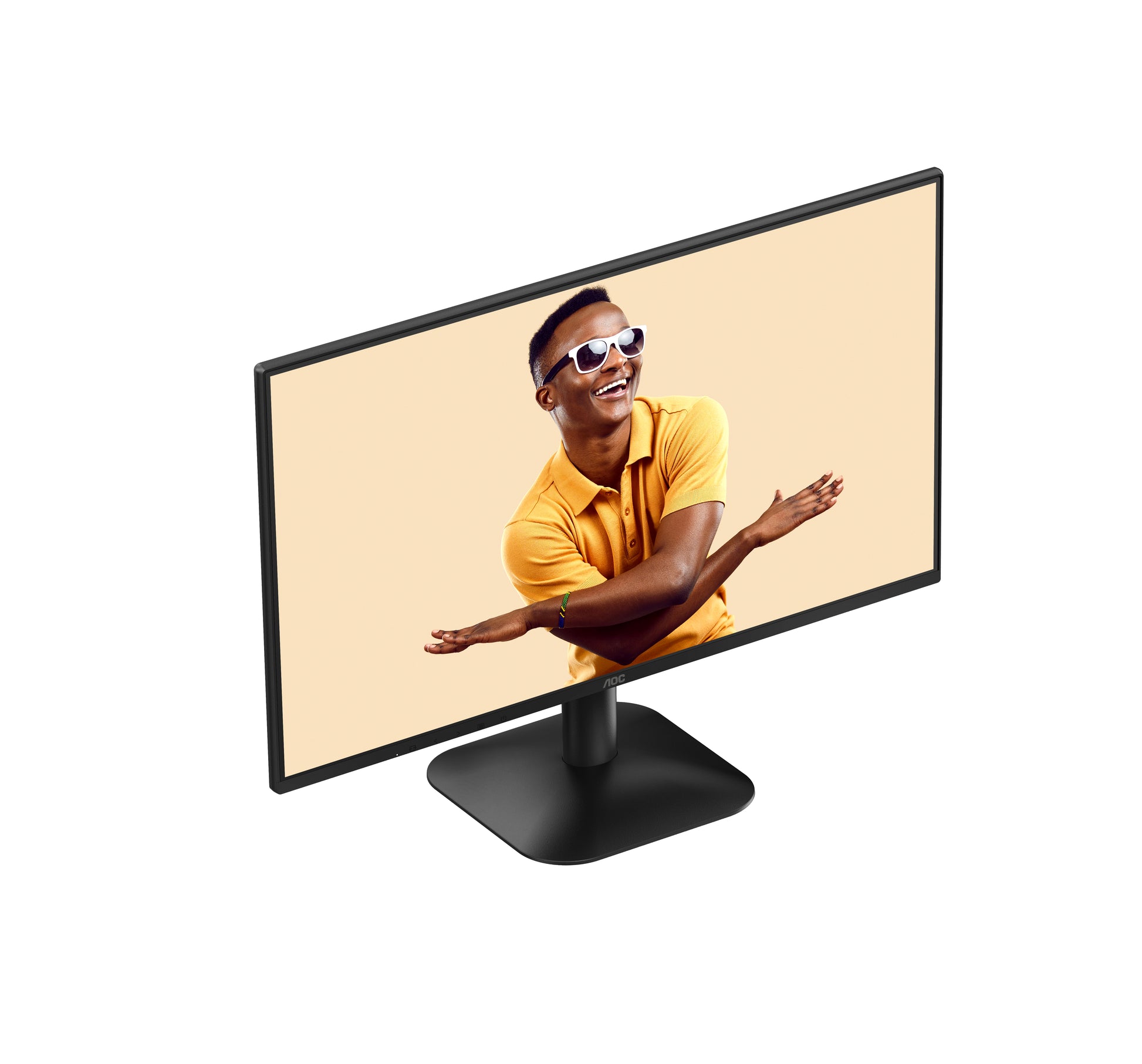 AOC 24B31H – Monitor, 23,8", IPS, 120 Hz, 300 cd/m², Adaptive Sync, VESA 100 × 100, Schwarz