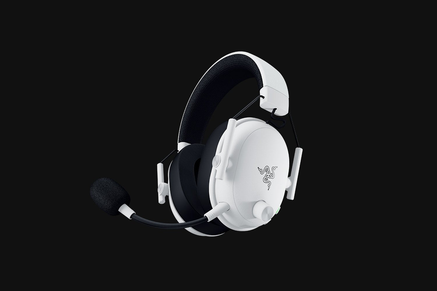 Razer BlackShark V3 – Over-Ear Gaming-Headset – Bluetooth, Surround-Sound – Weiss – für PS5/PS4/PC