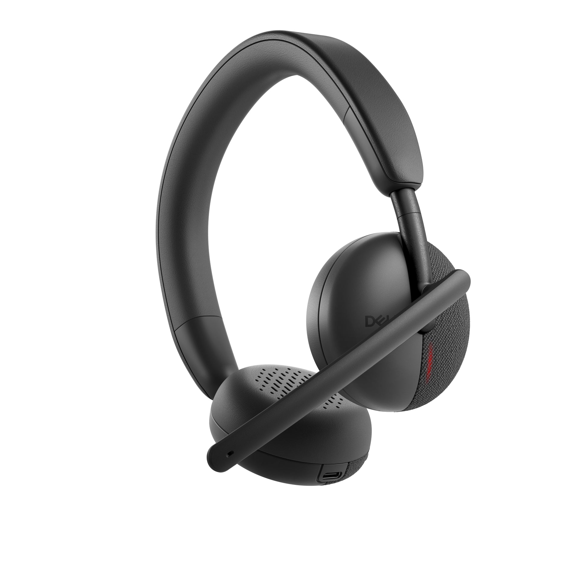DELL WL3024 – Duo Headset On-Ear – Bluetooth, USB-C – Mikrofon mit Rauschunterdrückung – Schwarz – bis 26 h