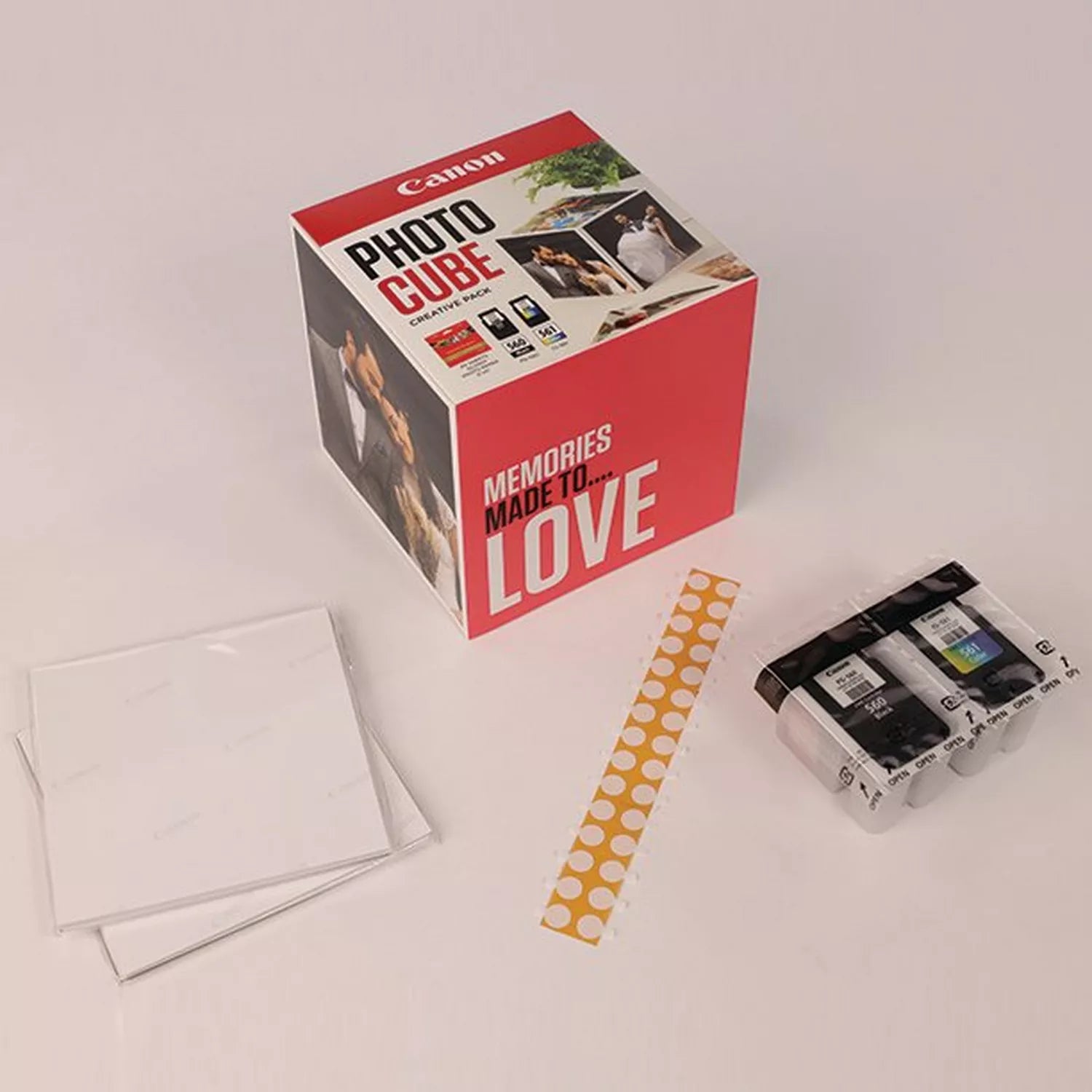 Canon Tintenpatronen-Multipack PG-560/CL-561 Photo Cube – für PIXMA