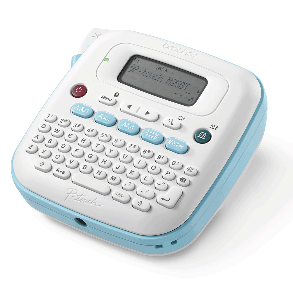Brother PT-N25BT – Beschriftungsgerät, bis 12 mm, 180×180 dpi, 12 mm/s, Bluetooth, für Android/iOS