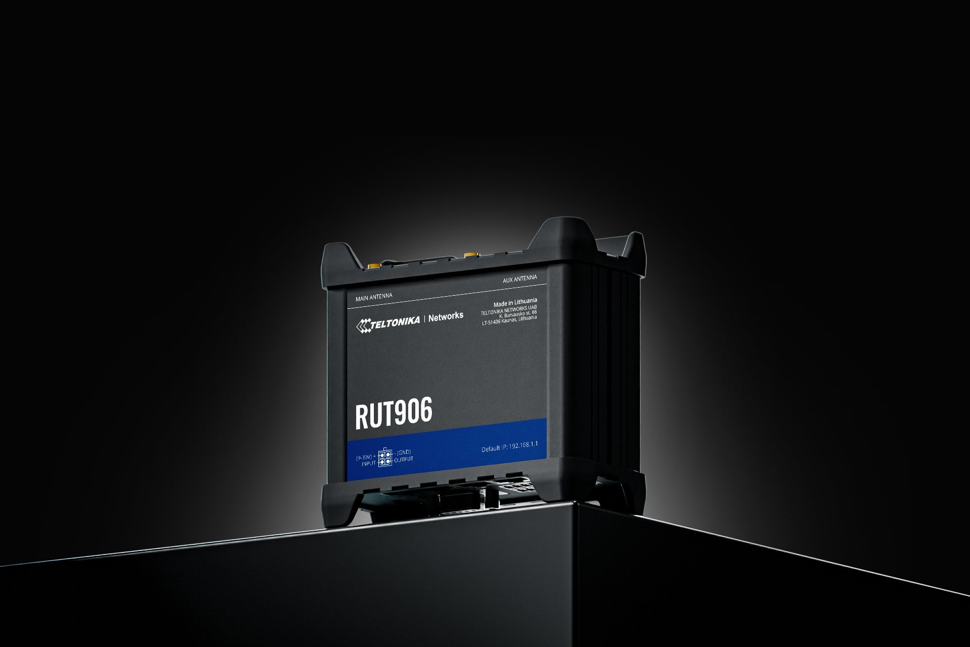 Teltonika RUT906 – VPN-Router – 4×10/100 Mbit/s, Backup-WAN, OpenVPN/IPsec/WireGuard