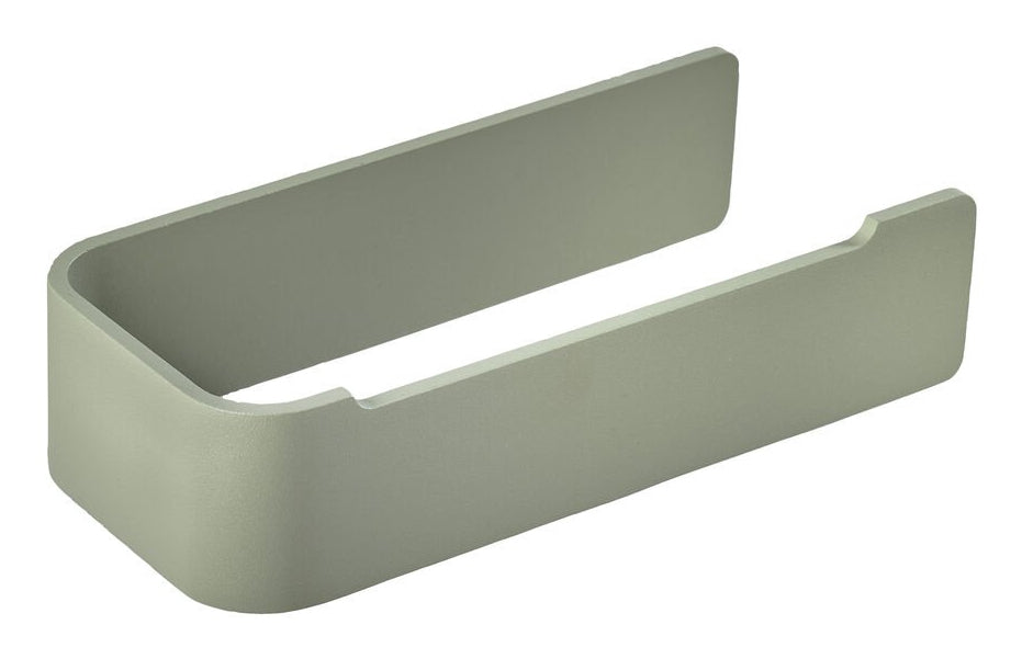 Zone Denmark Toilettenpapierhalter – Aluminium, Eukalyptusgrün, Wandmontiert, 7,6 × 16,4 × 4 cm