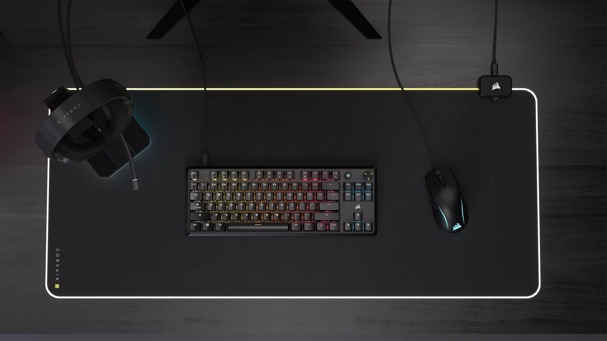 Corsair K70 Core TKL RGB – Tenkeyless, mechanisch