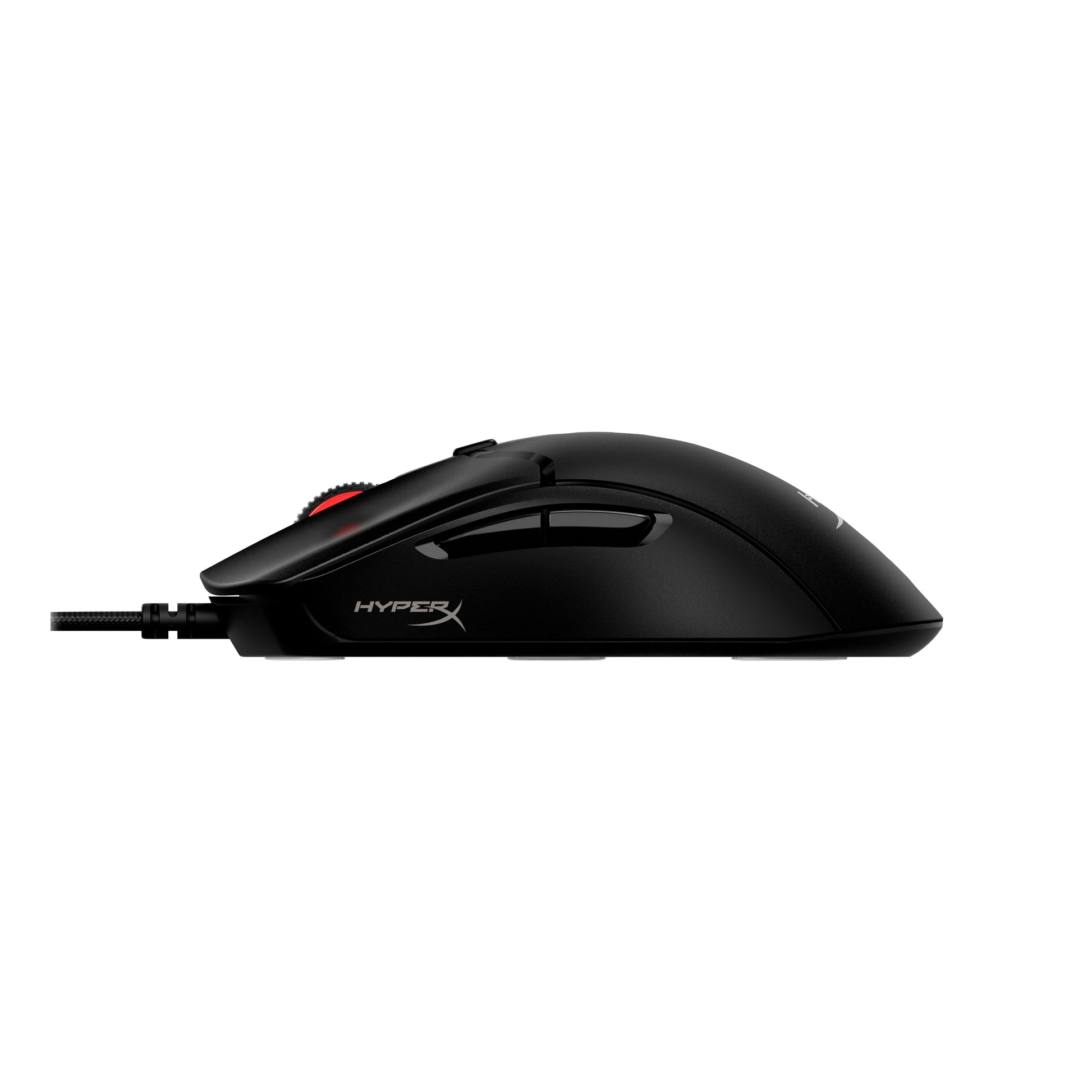 HyperX Pulsefire Haste 2 Gaming-Maus – Verkabelt, 6 Tasten, Rechtshänder, Beleuchtung, Schwarz