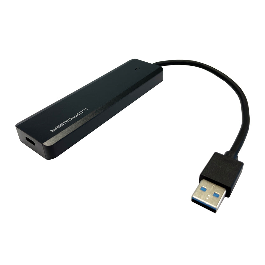 LC-Power LC-HUB-U3-4-V2 USB-Hub – USB-A, 4× USB-A, 1× USB-C