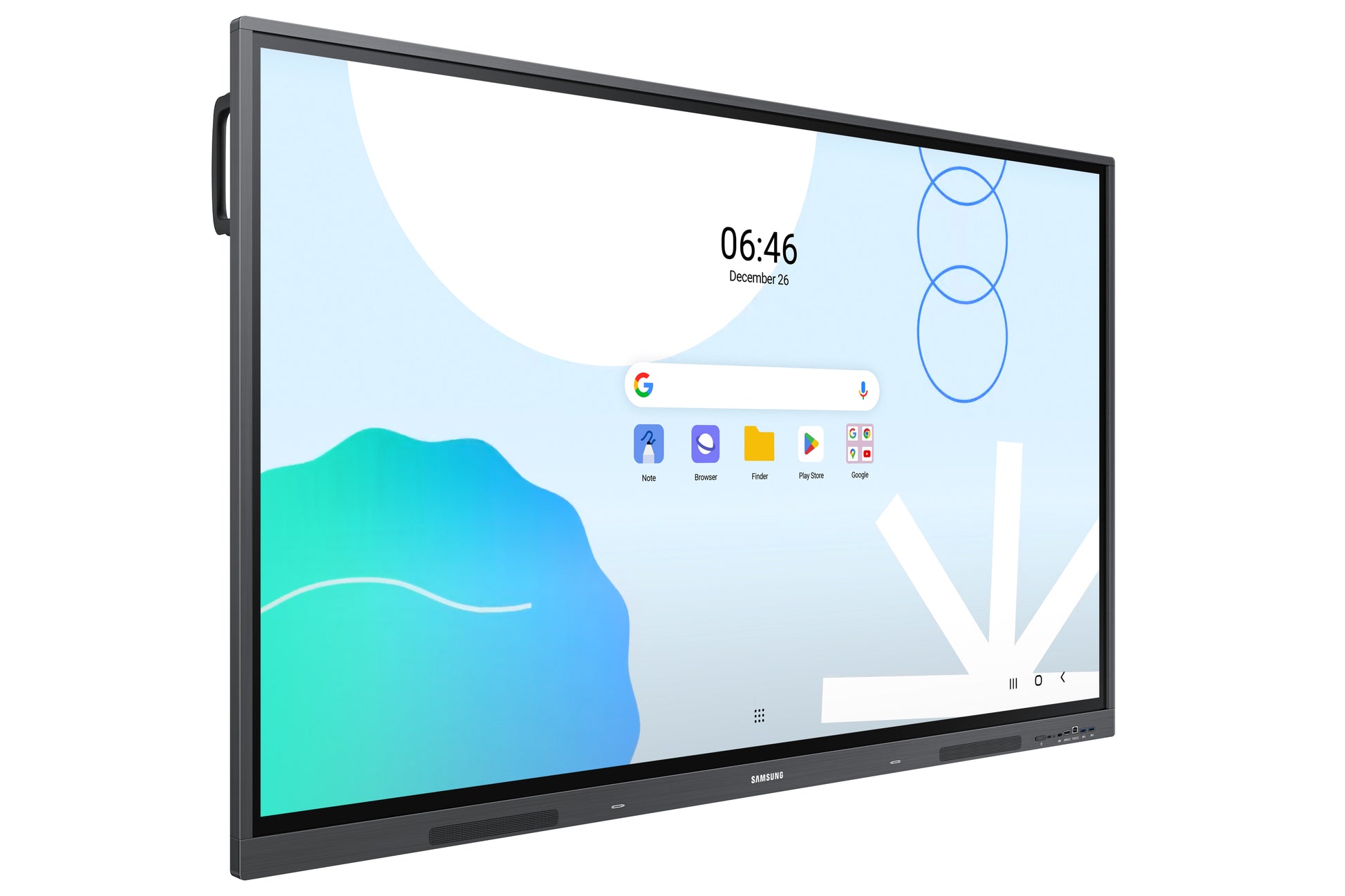 Samsung WA86D – 86" Interaktives Display – 4K UHD – IR-Touch (Multitouch) – Android 13 – 400 cd/m² – 12/7