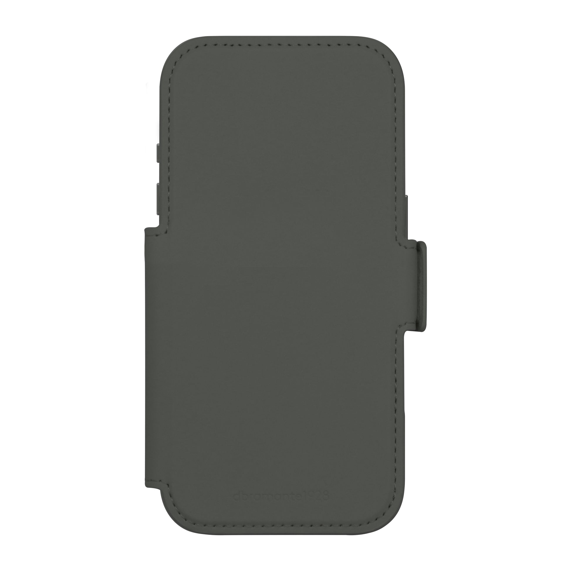 dbramante1928 Lynge MS ICON – Folio – für Apple iPhone 17 Pro, MagSafe, mit Kartenfach, Kunststoff, Grün