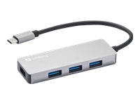 Sandberg SAVER USB-Hub – USB-C, 4× USB-A