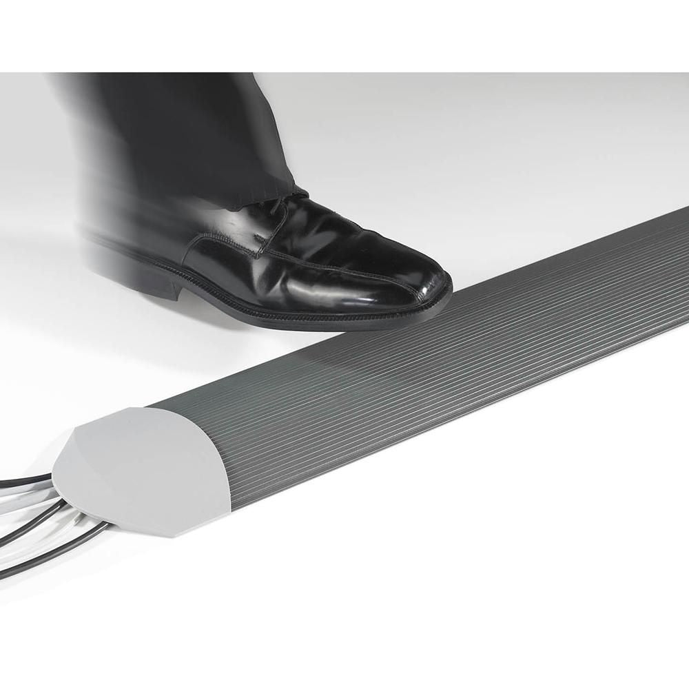 Microconnect Kabelkanal Breite 150 mm – 3 m – Grau – Gummi
