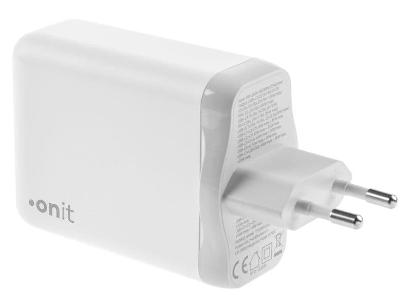 ONIT Netzteil – 100 W, 2× USB-C, GaN